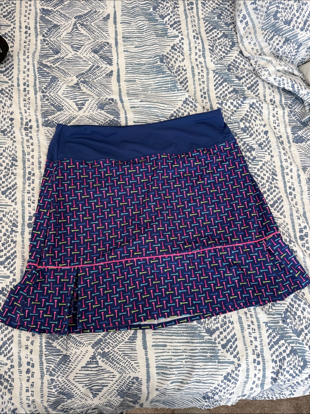 Birdies and Bows Ladies Golf Skort